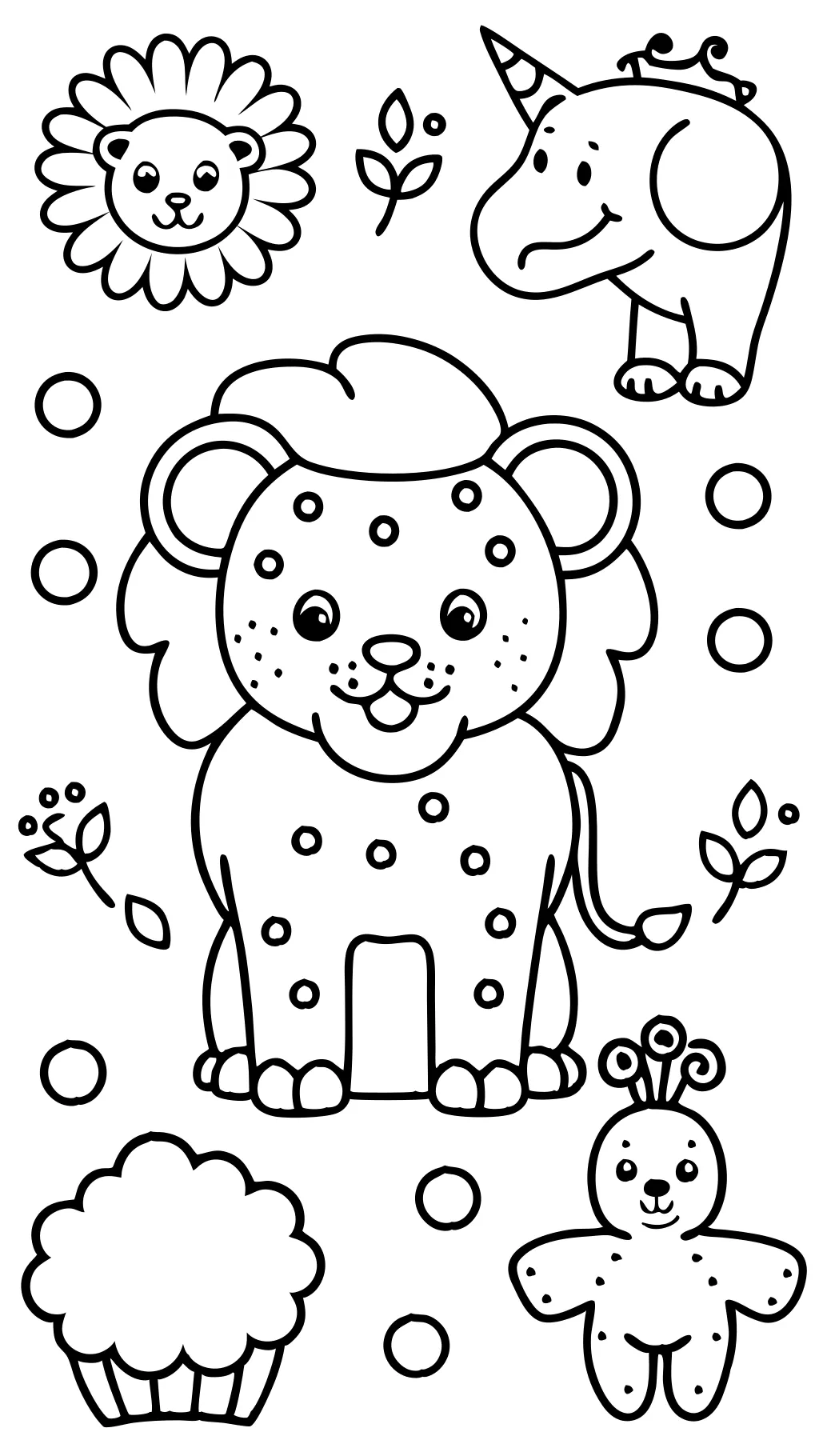 preschool dot marker coloring pages